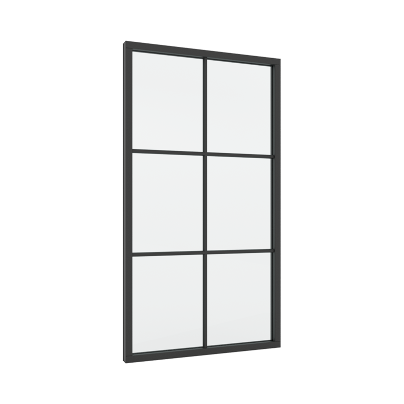 New Yorker-gluggi með 1 fagi